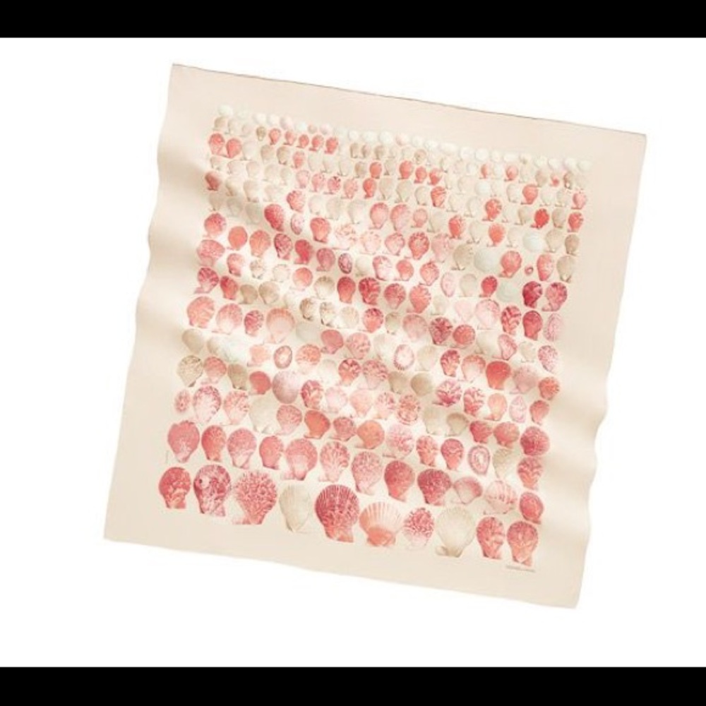 Hermes Les Coquilles Silk Scarf